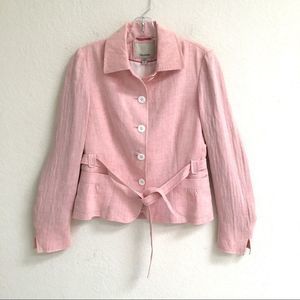 Façonnable Lena pink belt in blazer/jacket S